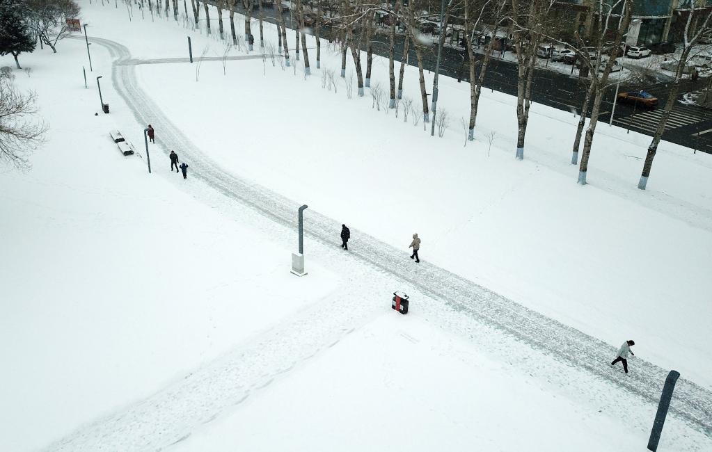 &ldquo;冰城&rdquo;迎春雪