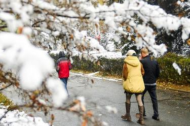 吉林長(cháng)春迎初雪