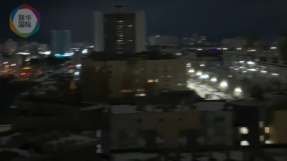 現場(chǎng)直擊！記者在烏克蘭基輔聽(tīng)到多次強烈爆炸